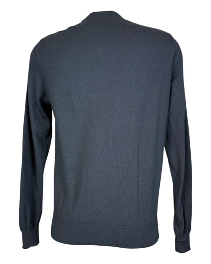 Suit Supply Pullover Merinowolle schwarz Größe M