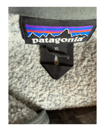 Patagonia Fleece Half Zip Pullover grau Größe XL