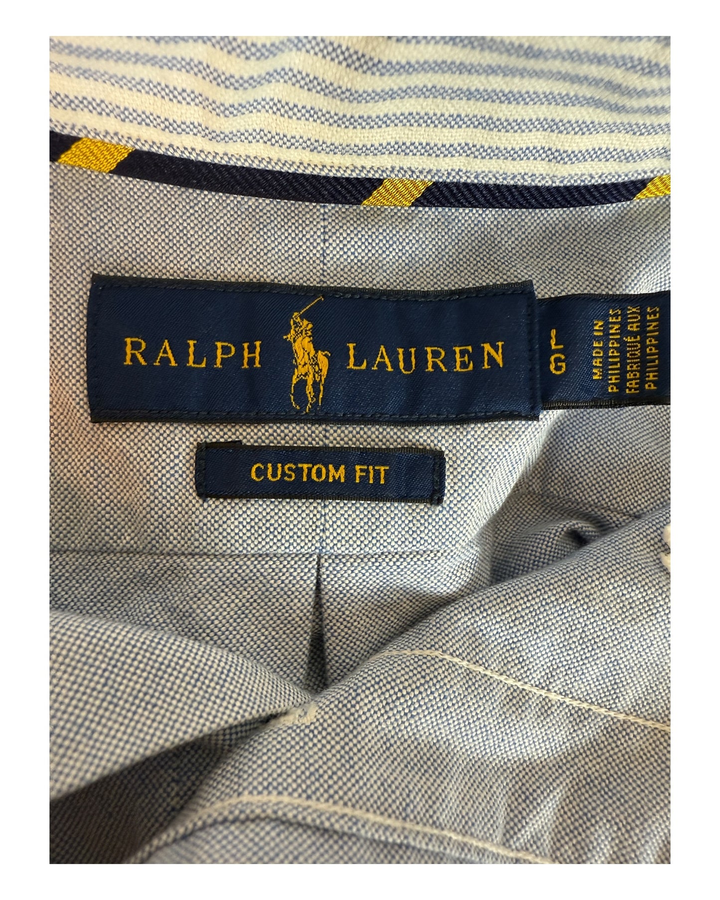 Polo Ralph Lauren Oxfordhemd hellblau Größe L