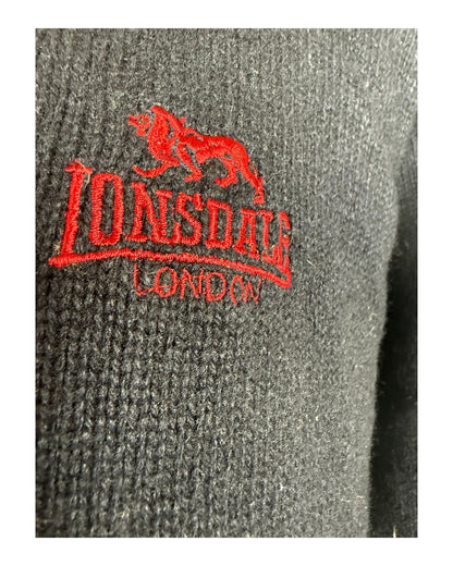 Lonsdale Half Zip Pullover marineblau Größe L