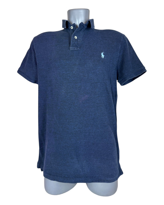 Polo Ralph Lauren Poloshirt marineblau meliert Größe L