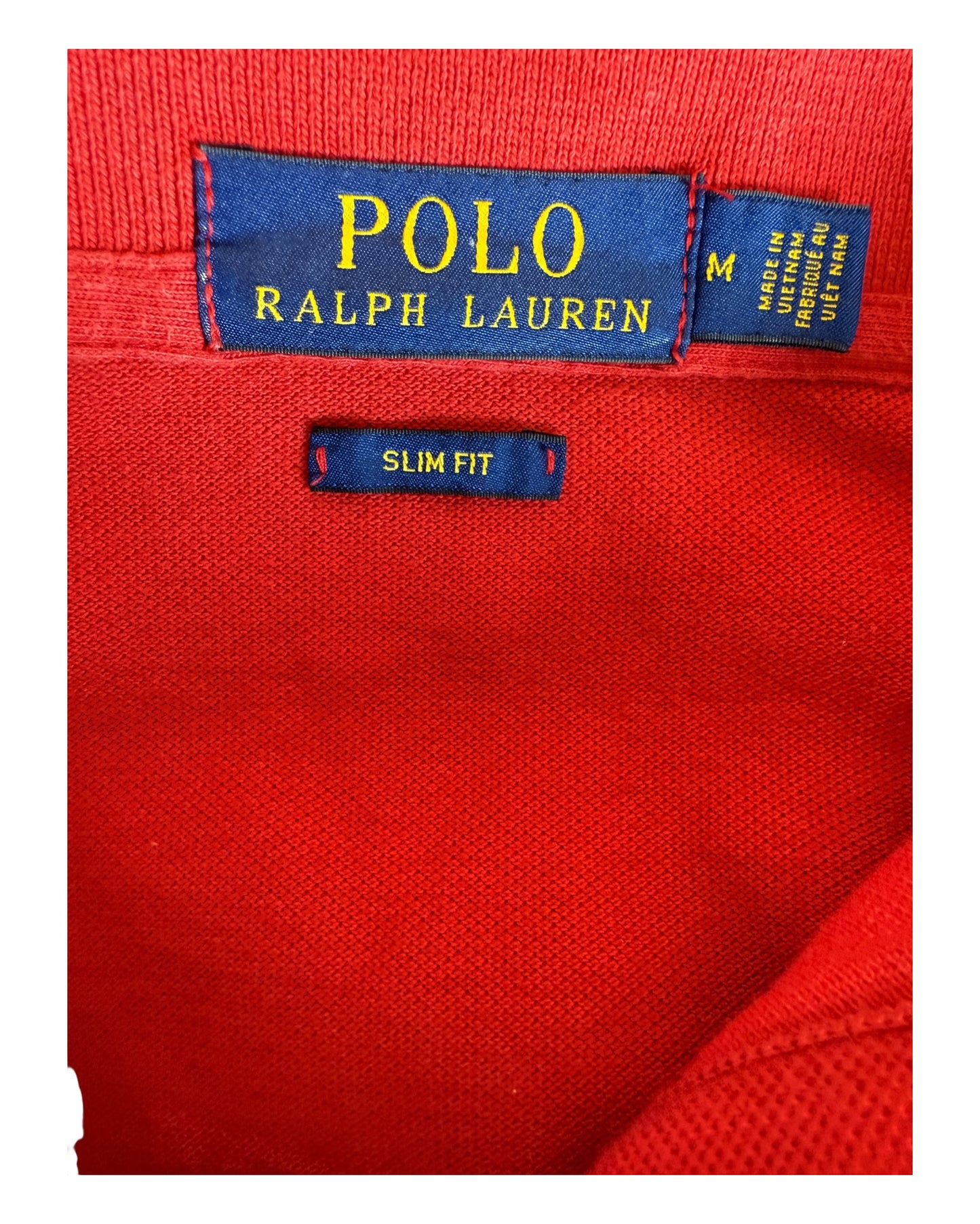 Polo Ralph Lauren Poloshirt rot Größe M