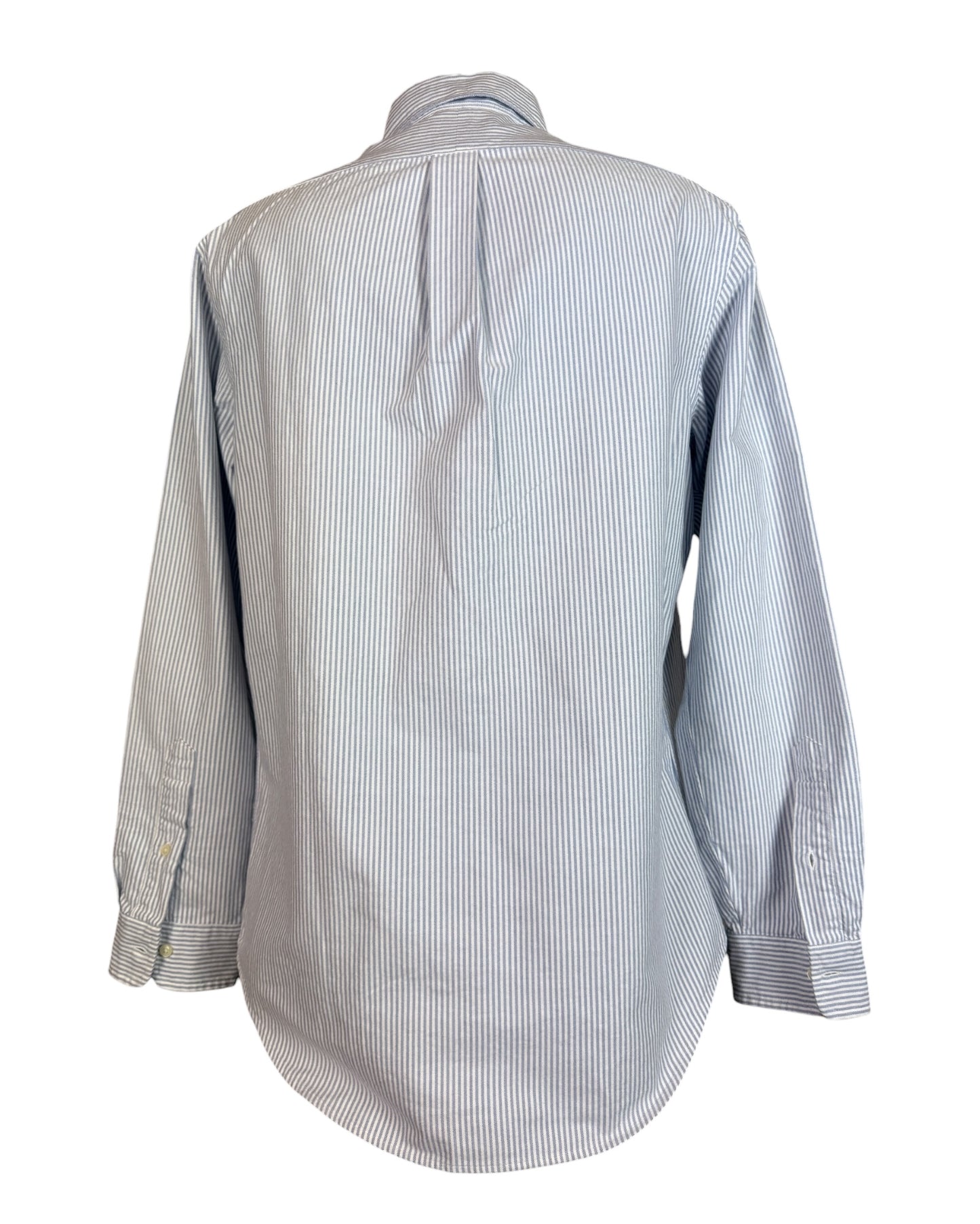 Polo Ralph Lauren Oxfordhemd hellblau weiß gestreift Größe M