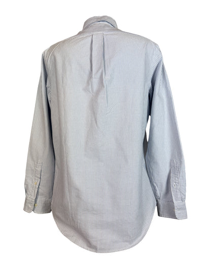 Polo Ralph Lauren Oxfordhemd hellblau weiß gestreift Größe M