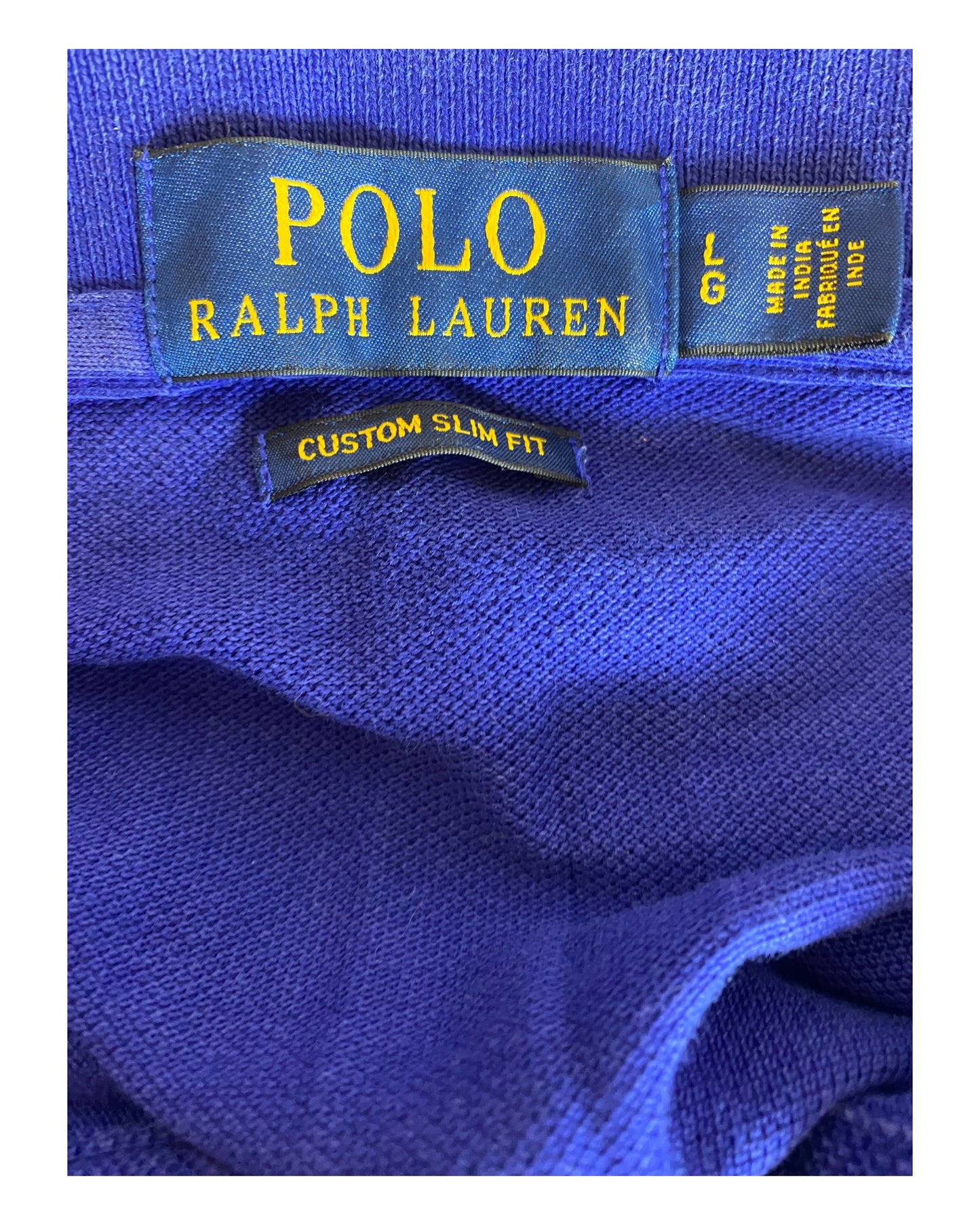 Polo Ralph Lauren Poloshirt royalblau Größe L