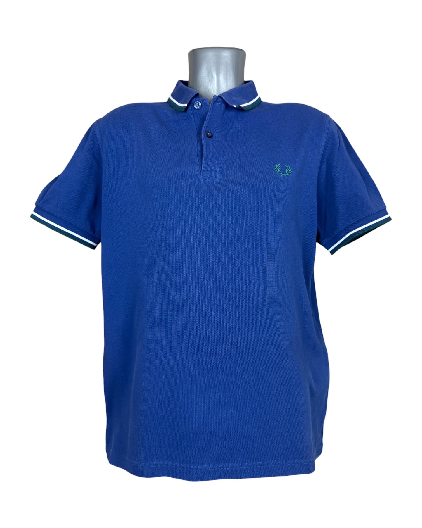Fred Perry Poloshirt blau Größe L