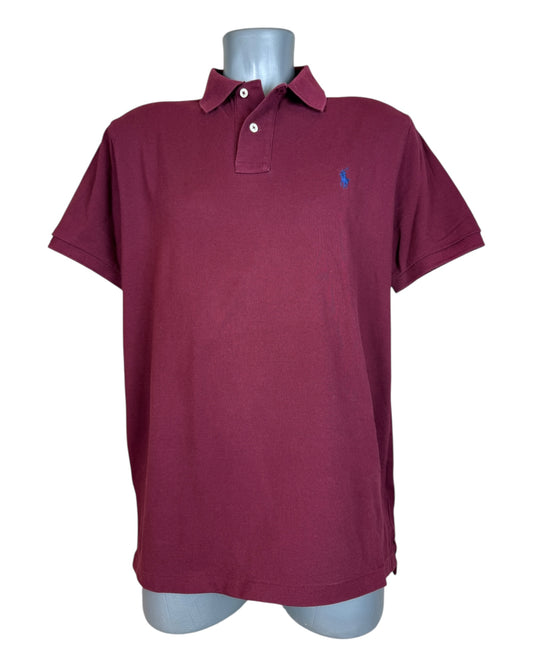 Polo Ralph Lauren Poloshirt bordeauxrot Größe L