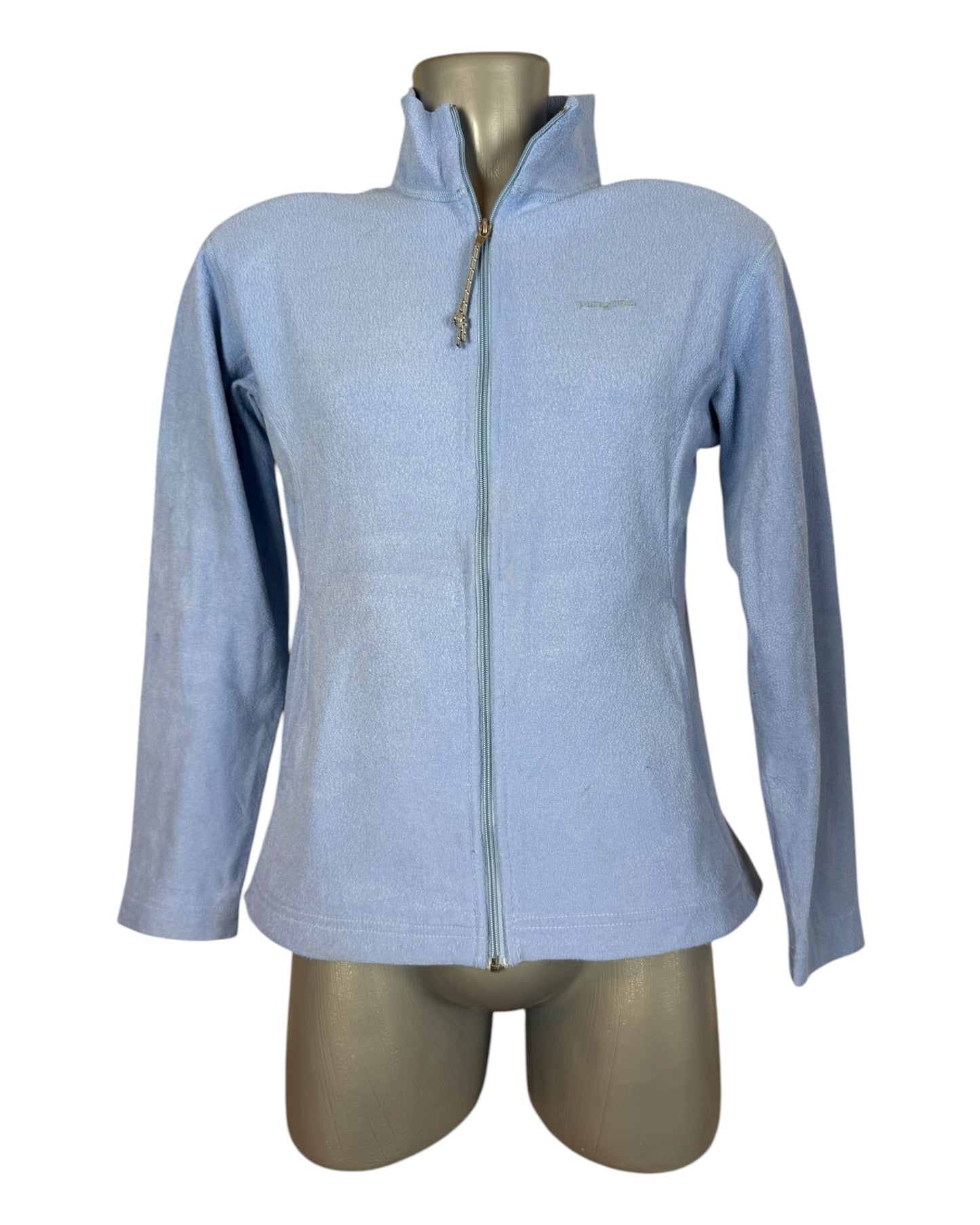 Patagonia Fleece Jacke hellblau Größe M