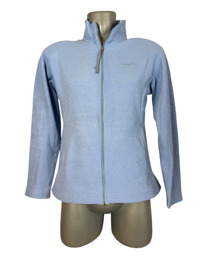 Patagonia Fleece Jacke hellblau Größe M