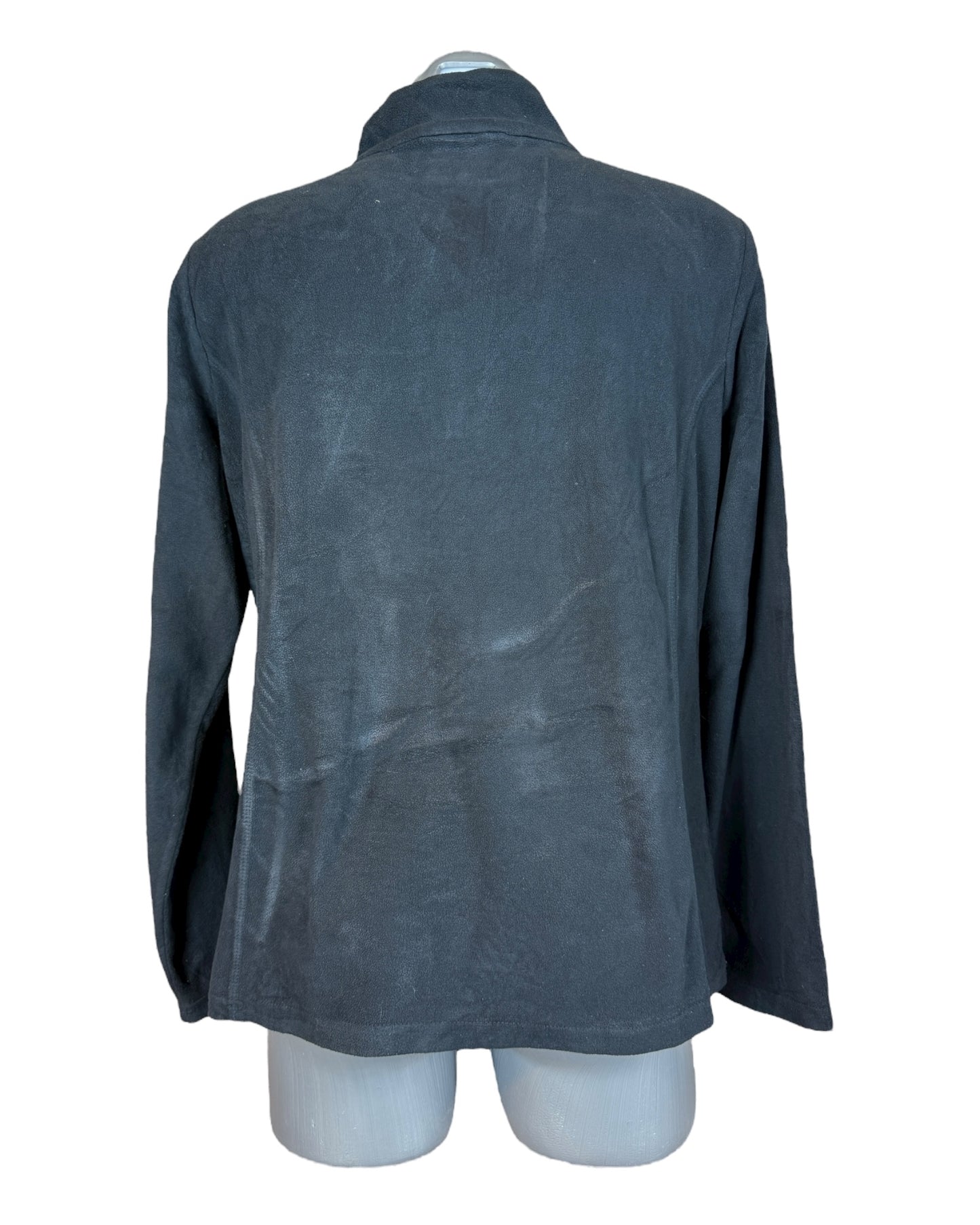 Patagonia Fleece Half Zip Pullover schwarz Größe M