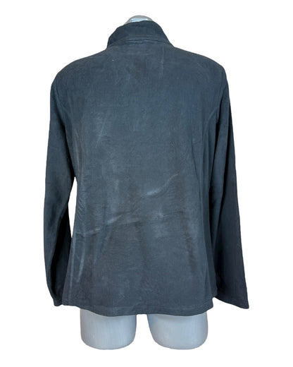 Patagonia Fleece Half Zip Pullover schwarz Größe M