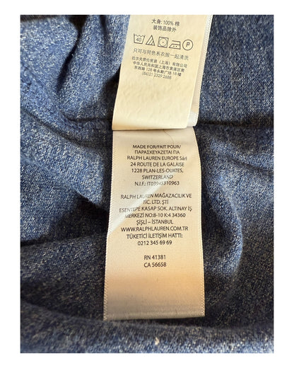 Polo Ralph Lauren Poloshirt blau meliert Größe M