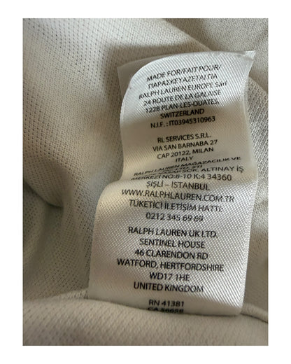 Polo Ralph Lauren Knit Oxfordhemd weiß Größe M