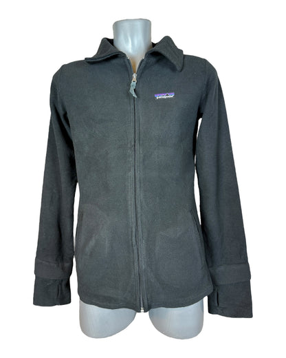 Patagonia Fleece Jacke schwarz Größe M
