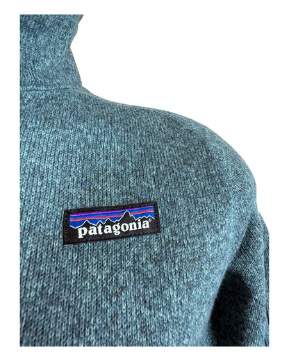 Patagonia Fleece Jacke kobaltgrün Größer M