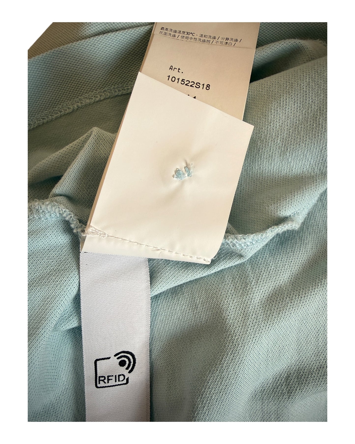 Stone Island Poloshirt türkis Größe M
