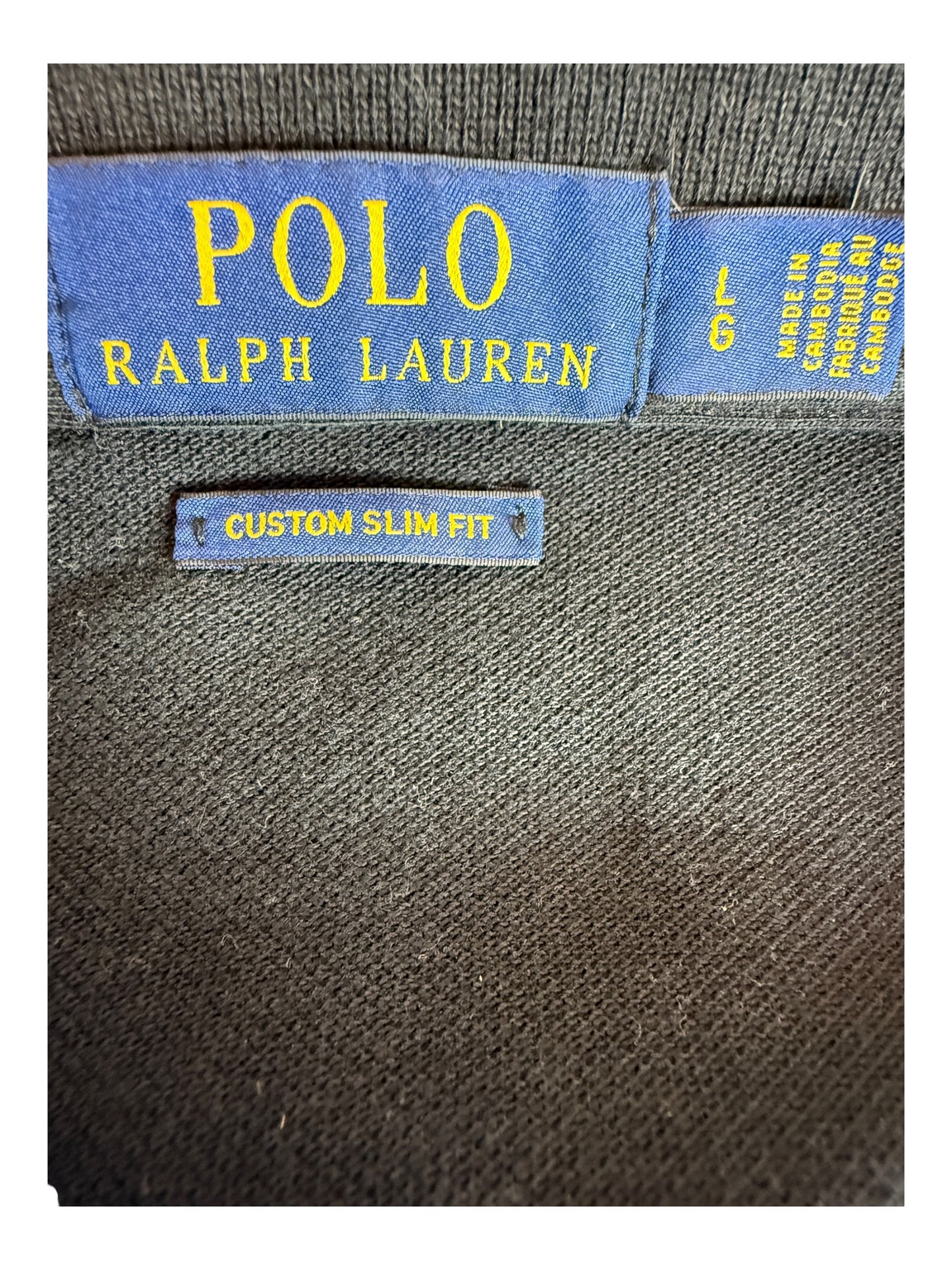 Polo Ralph Lauren Poloshirt schwarz Größe L