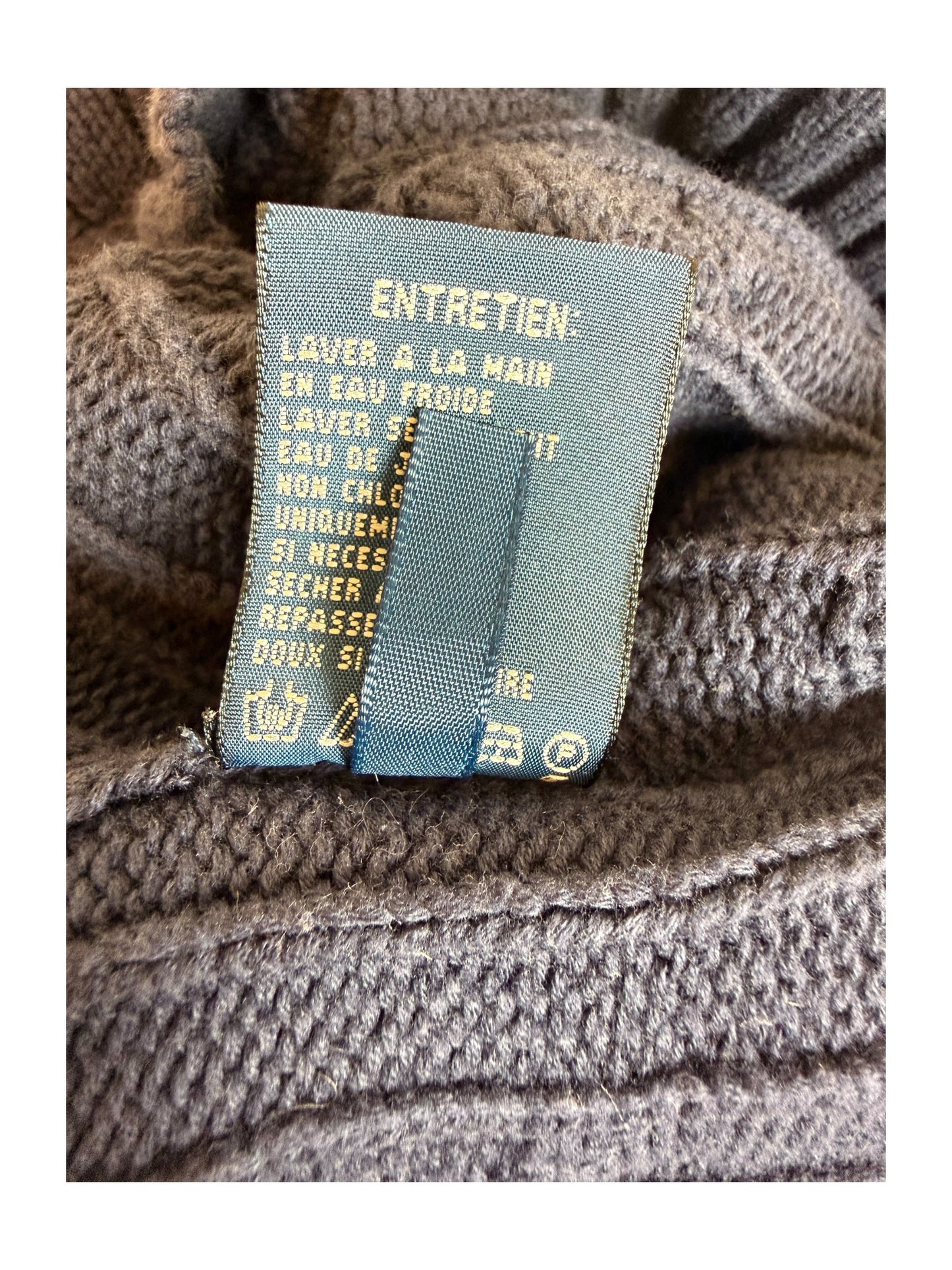 Polo Ralph Lauren Zopfmuster Pullover marineblau Größe M