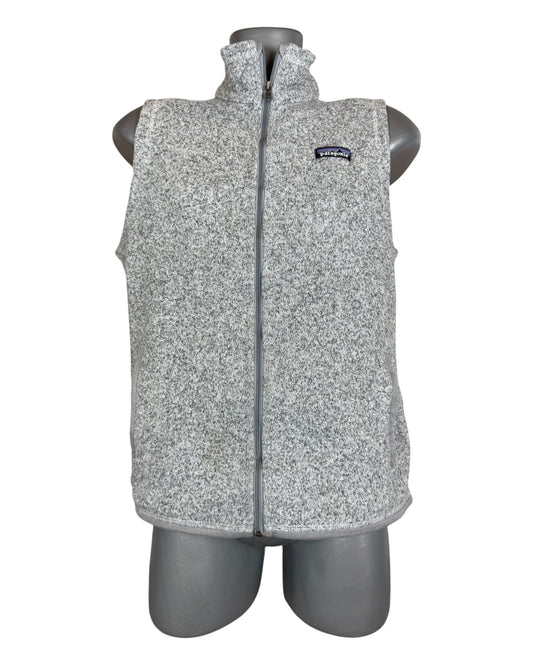 Patagonia Fleece Weste grau Größe L