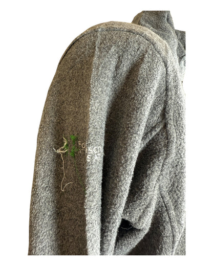 Patagonia Fleece Jacke grau Größe M
