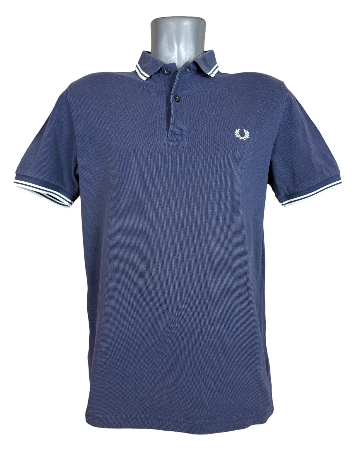 Fred Perry Poloshirt marineblau Größe M