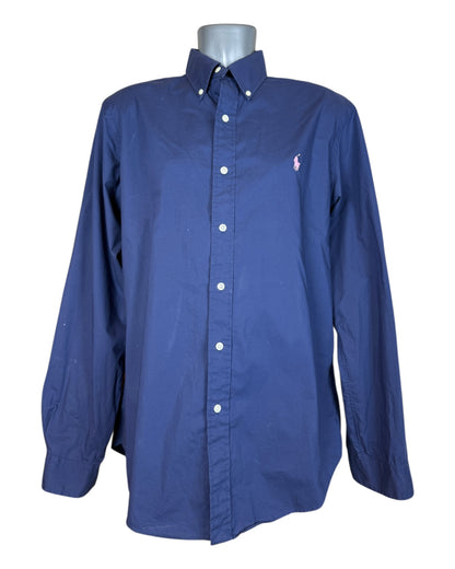 Polo Ralph Lauren Hemd marineblau Größe L