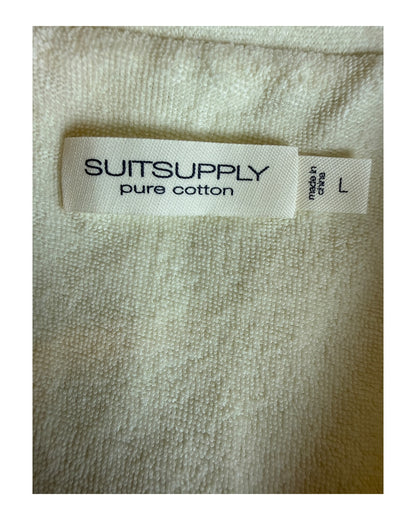 Suit Supply Poloshirt creme Größe L