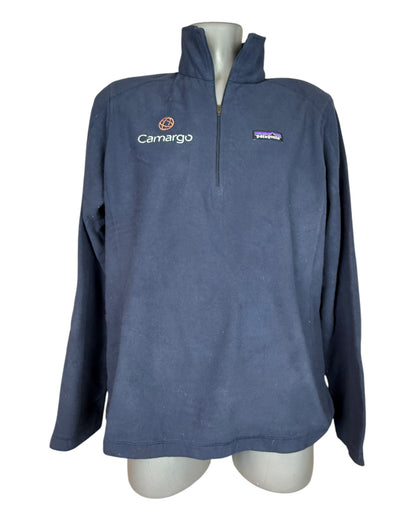 Patagonia Fleece Half Zip Pullover marineblau Größe XL