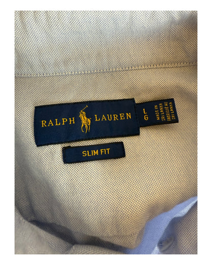 Polo Ralph Lauren Oxfordhemd Bluse hellblau Größe L