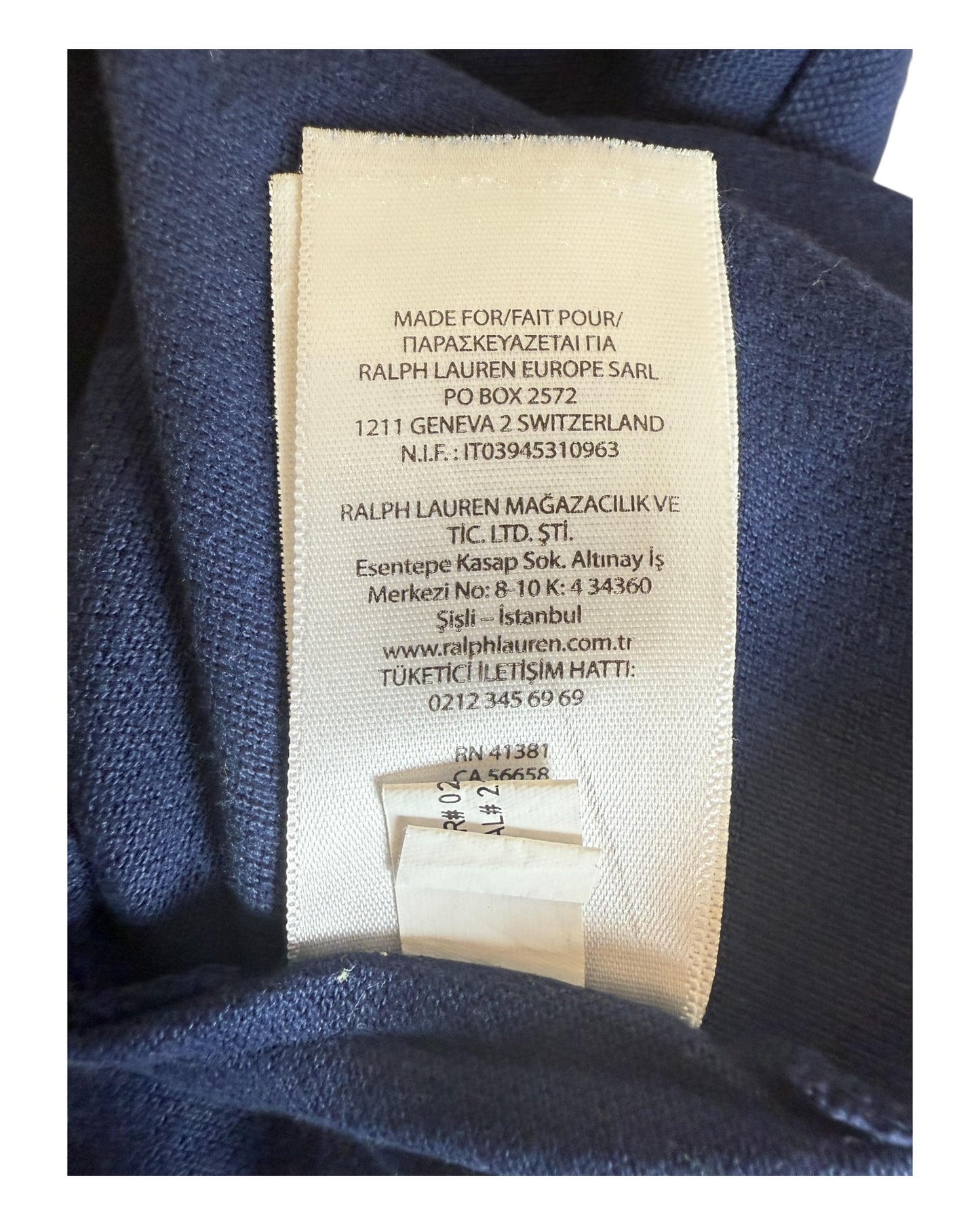 Polo Ralph Lauren Poloshirt marineblau Größe M
