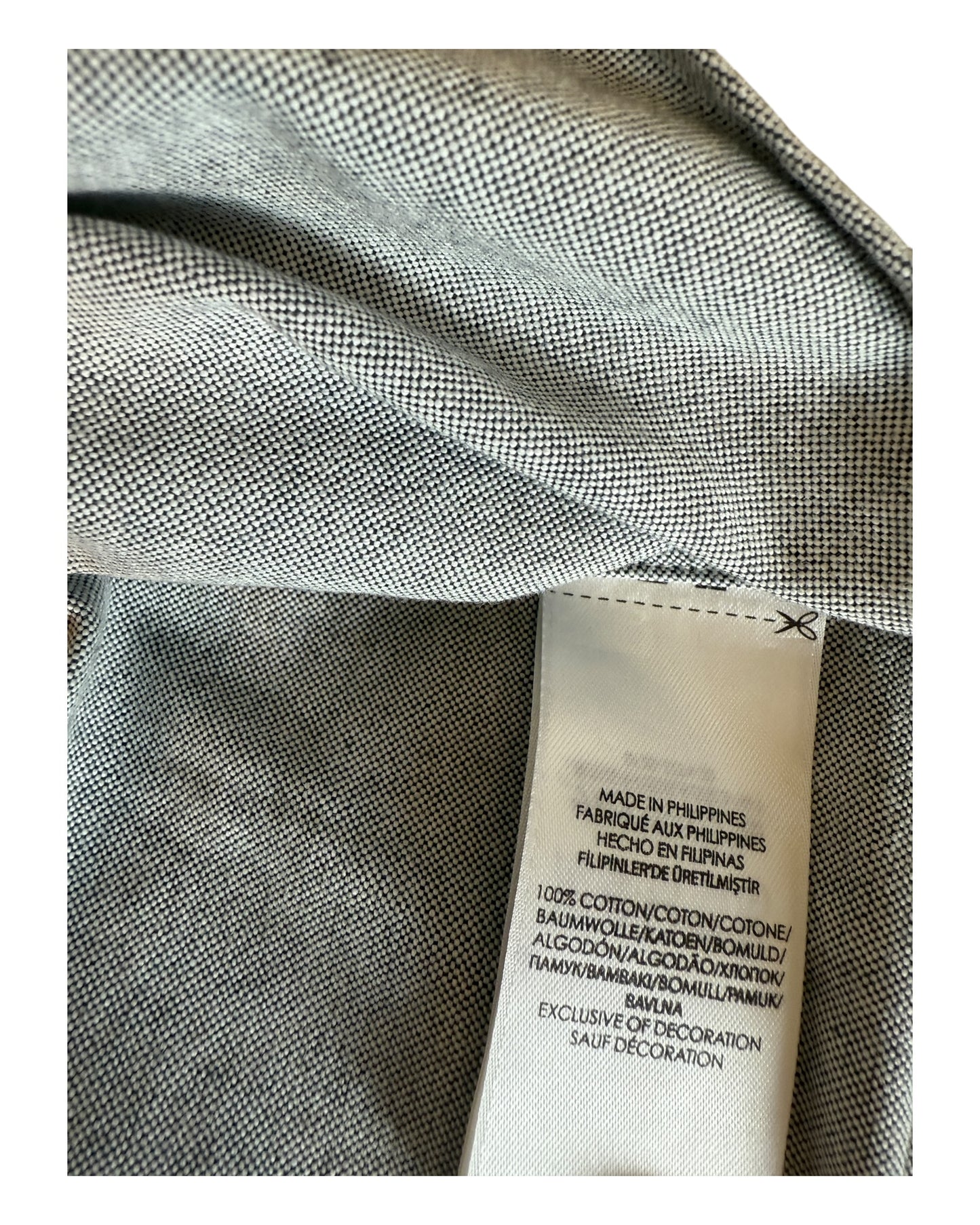 Polo Ralph Lauren Oxfordhemd grau Größe L