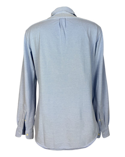 Polo Ralph Lauren Knit Oxfordhemd hellblau Größe M