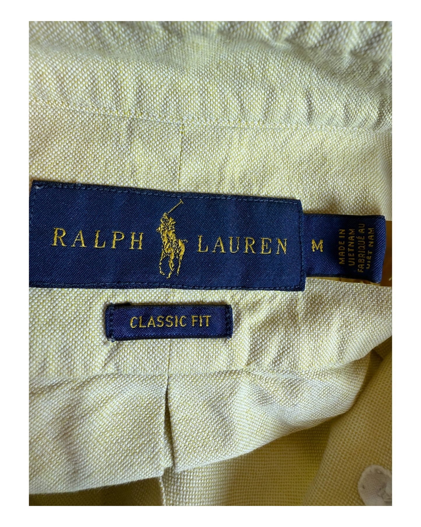 Polo Ralph Lauren Oxfordhemd gelb Größe M