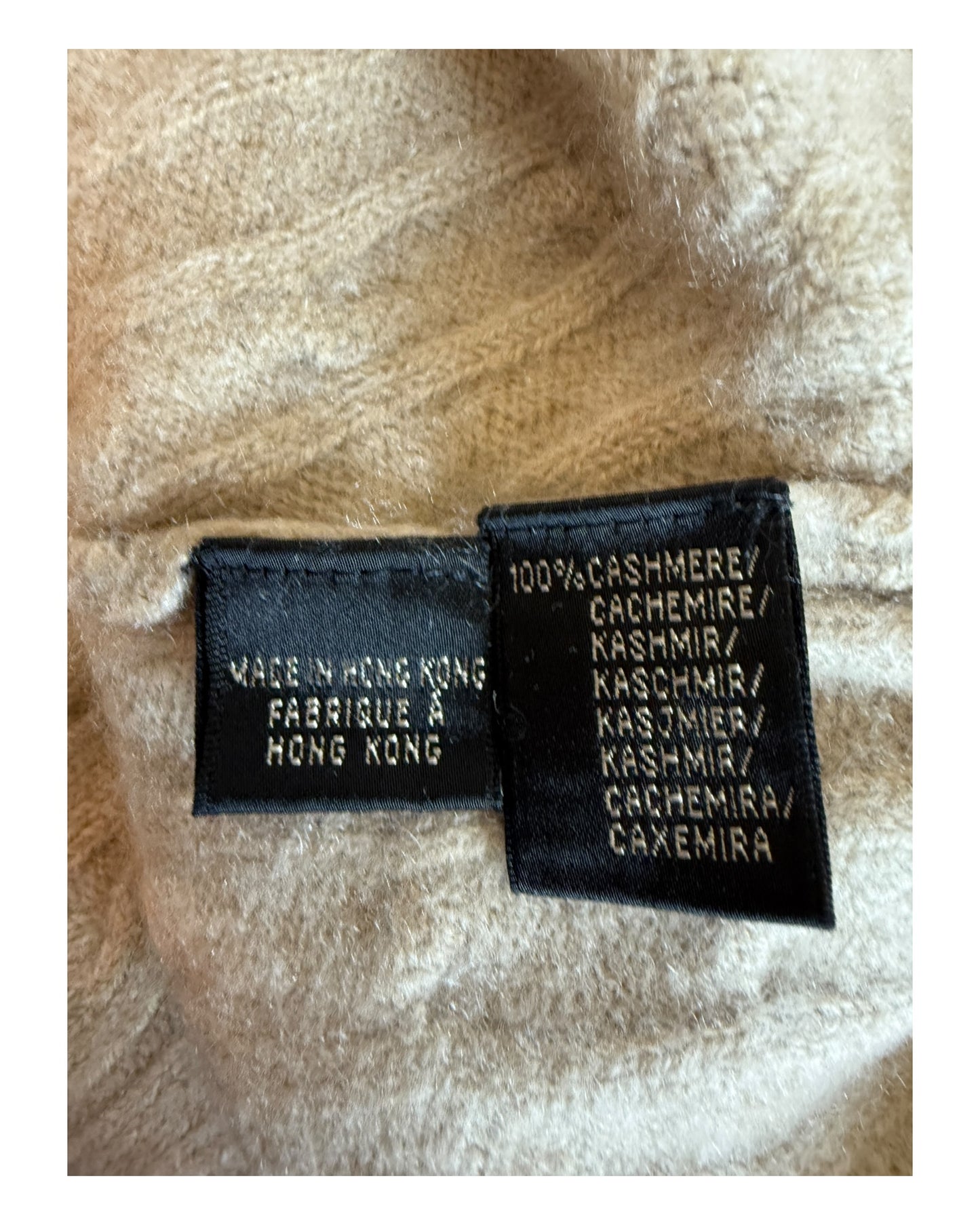 Polo Ralph Lauren Zopfmuster Pullover beige Größe S