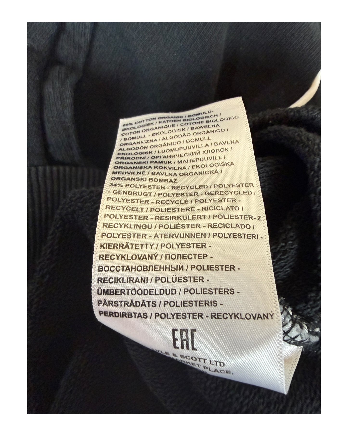 Lyle&Scott Strickjacke schwarz Größe L