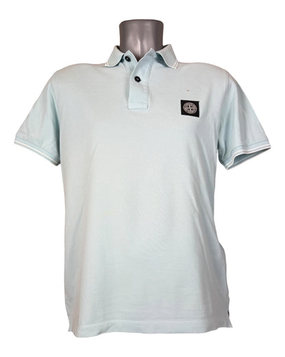 Stone Island Poloshirt türkis Größe M