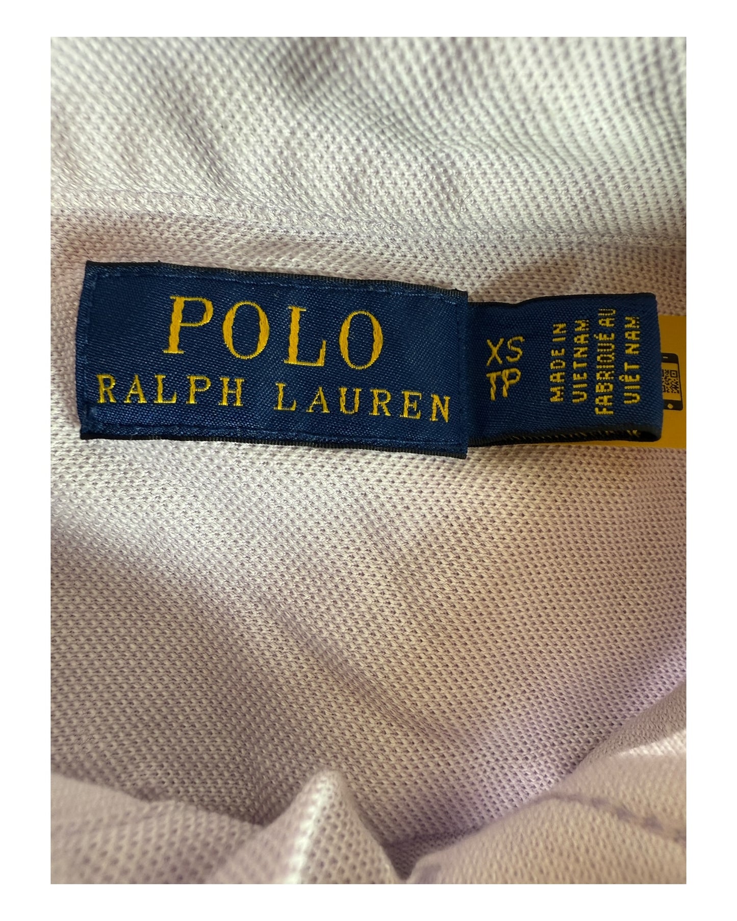 Polo Ralph Lauren Knit Oxford Bluse rosa Größe XS