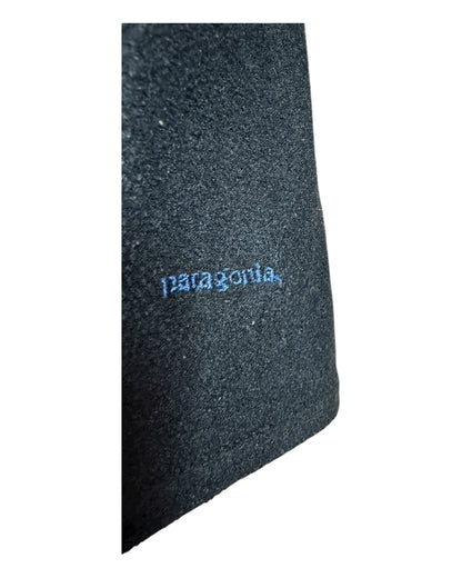 Patagonia Fleece Half Zip Pullover schwarz Größe L
