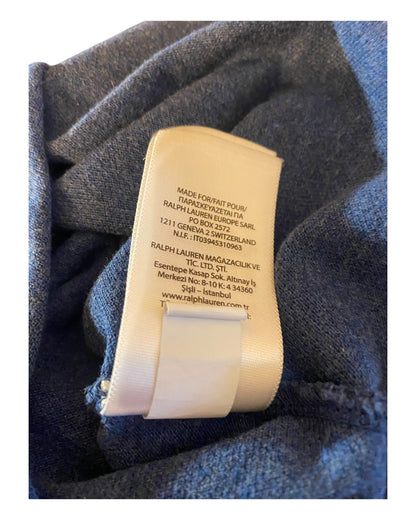 Polo Ralph Lauren Poloshirt marineblau meliert Größe M