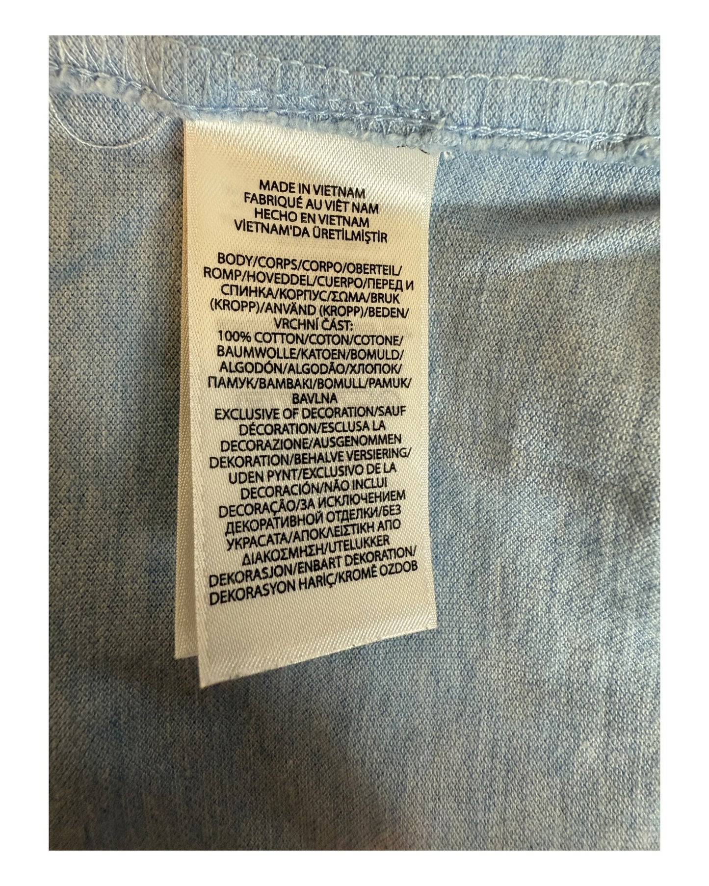 Polo Ralph Lauren Hemd hellblau Größe L