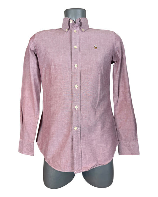 Polo Ralph Lauren Oxford Bluse rot Größe S