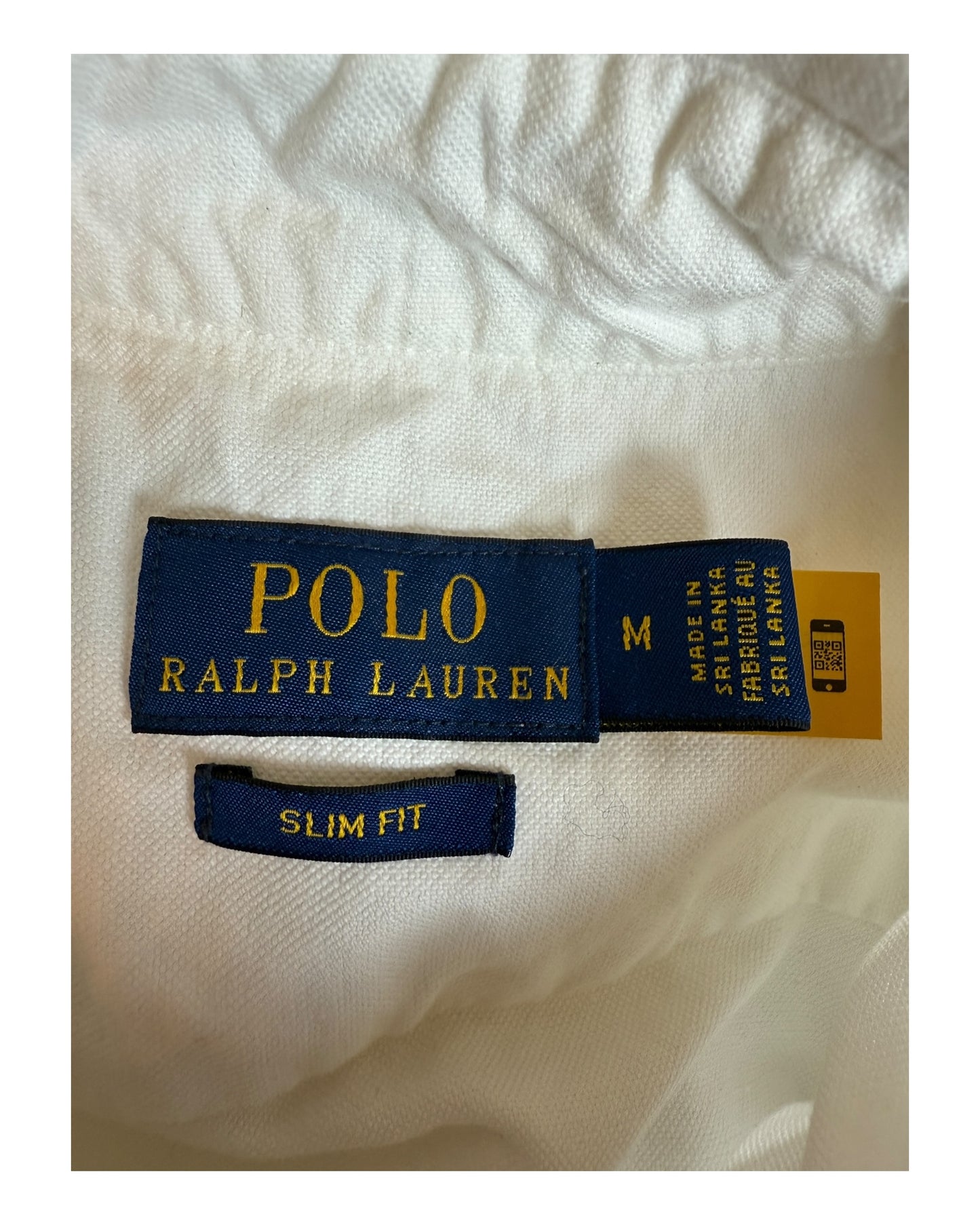 Polo Ralph Lauren Oxford Bluse weiß Größe M