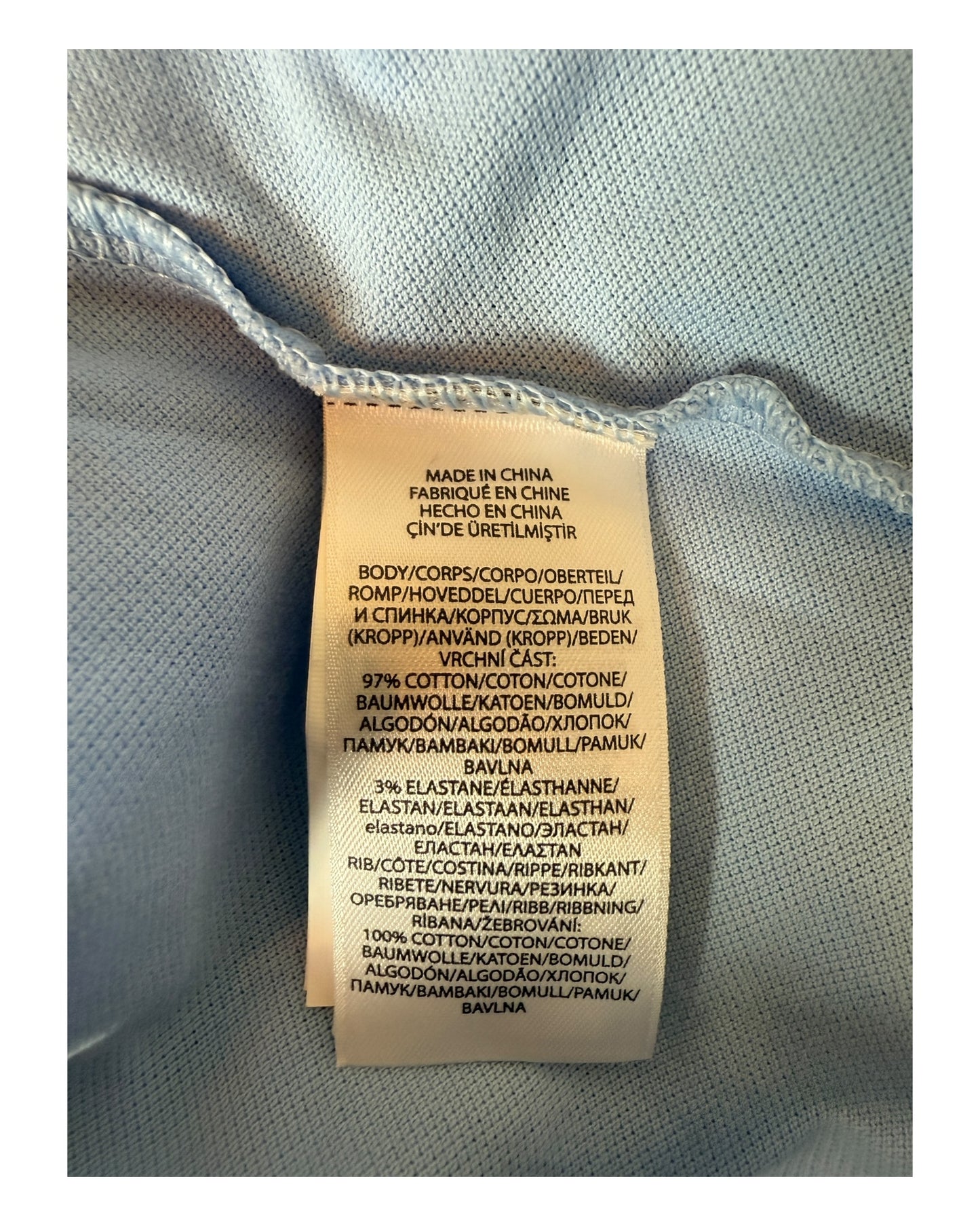 Polo Ralph Lauren Poloshirt hellblau Größe M