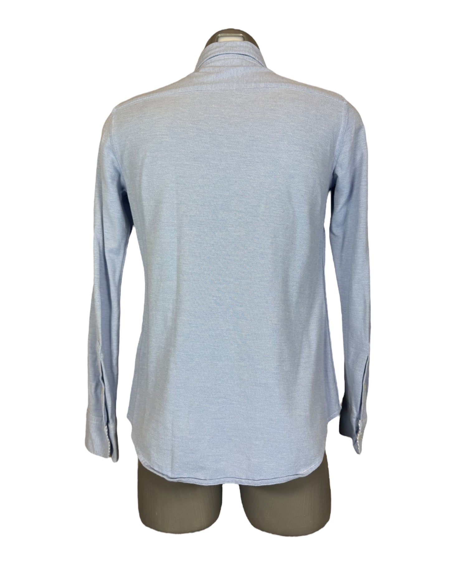 Polo Ralph Lauren Knit Oxford Bluse hellblau Größe M