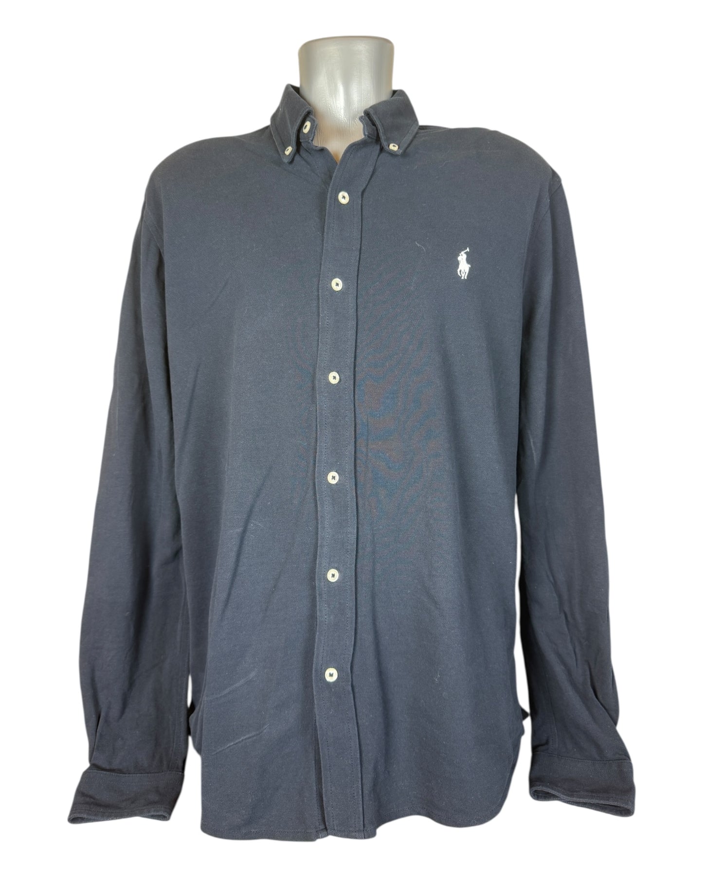 Polo Ralph Lauren Hemd marineblau Größe L