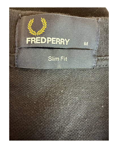 Fred Perry Poloshirt marineblau Größe M