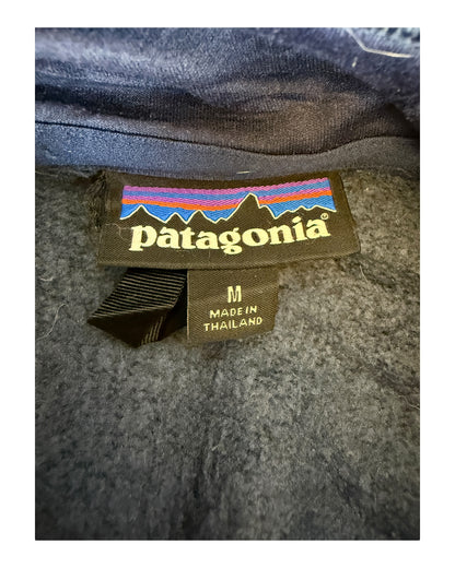 Patagonia Fleece Jacke marineblau Größe M