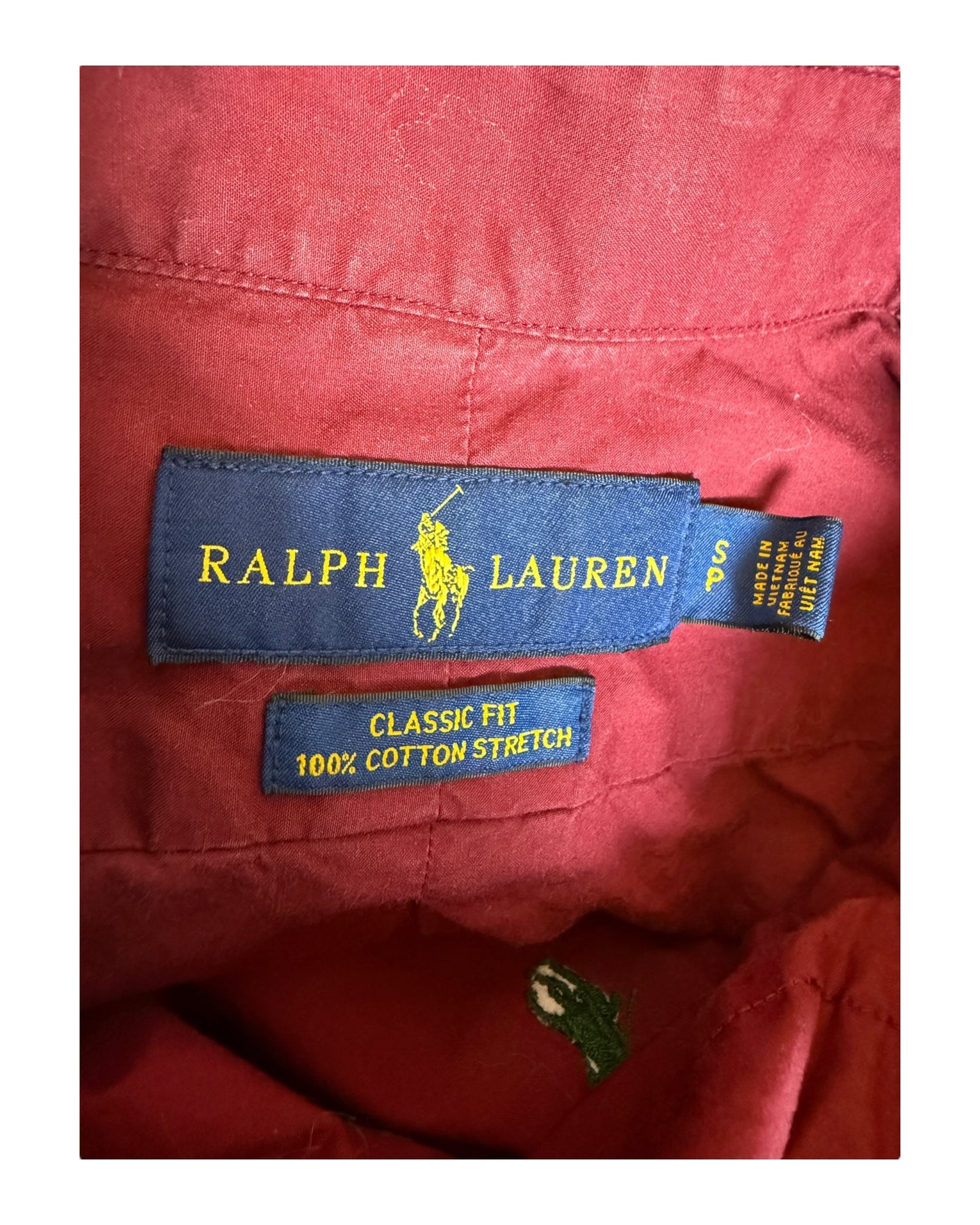 Polo Ralph Lauren Bluse rot Größe S