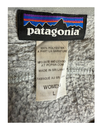 Patagonia Fleece Weste grau Größe L
