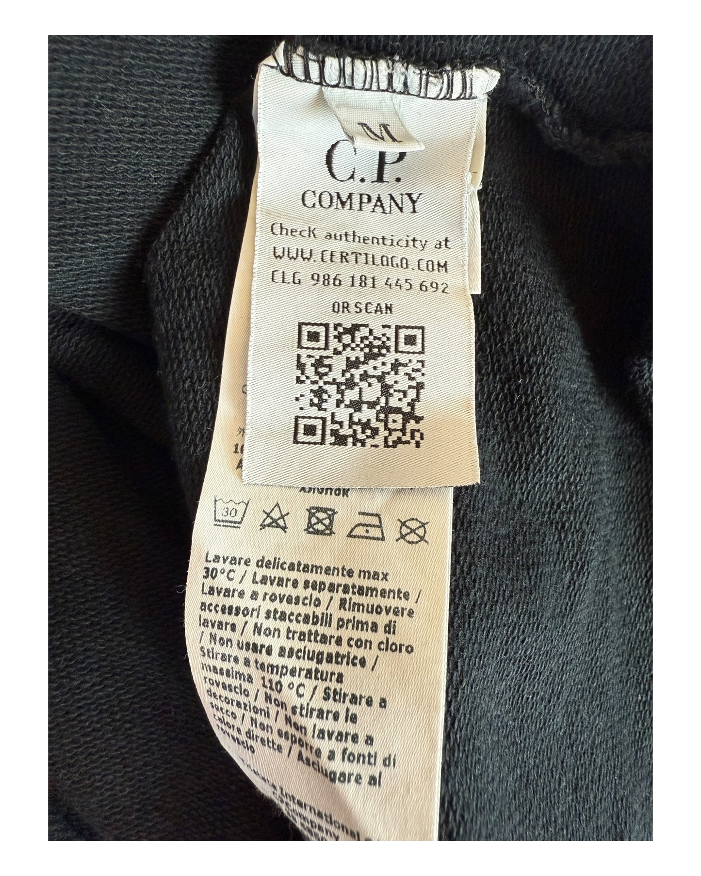 CP Company Pullover schwarz Größe M